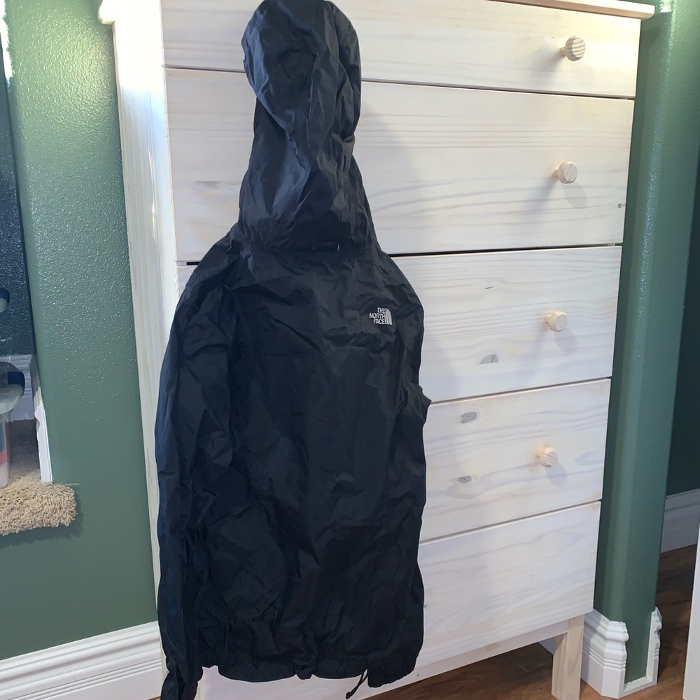Black North Face Rainjacket